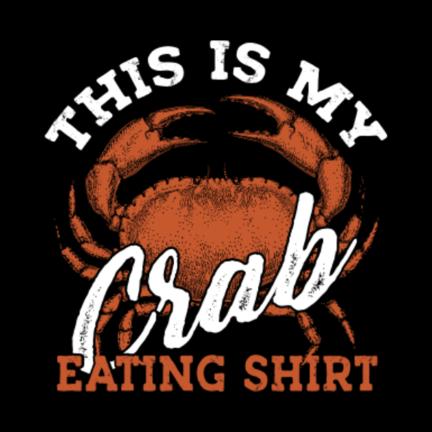 This Is My Crab Eating Funny Crabbing Quotes Sayings Crab Mask