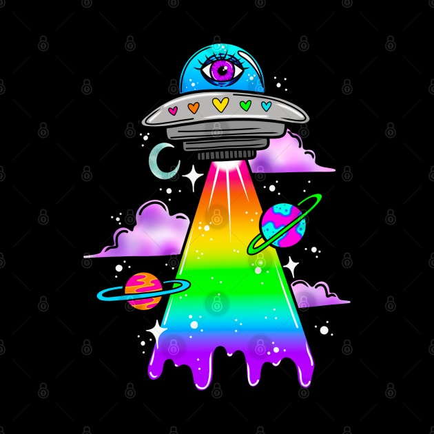 Trippy ufo by Thisuniquevibe