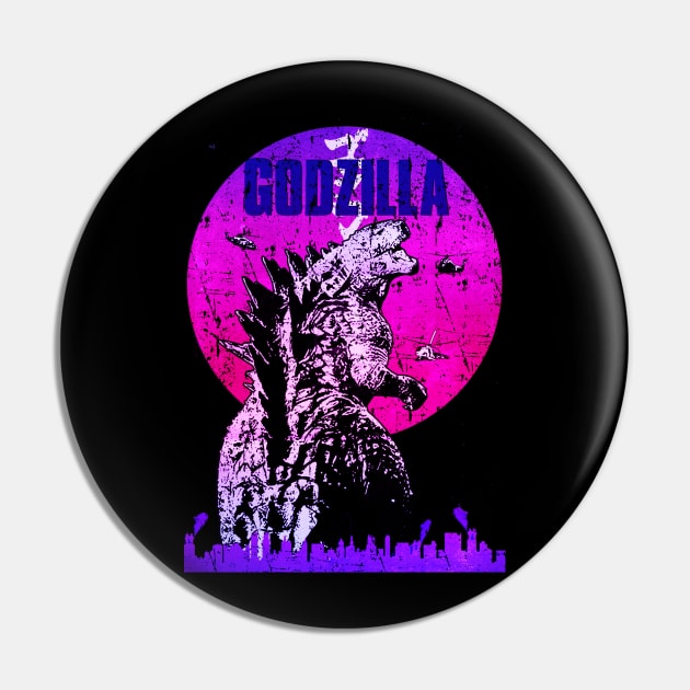 Godzilla Pin by RANS.STUDIO