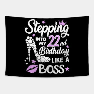 stepping into my 22nd birthday like a boss Tapestry