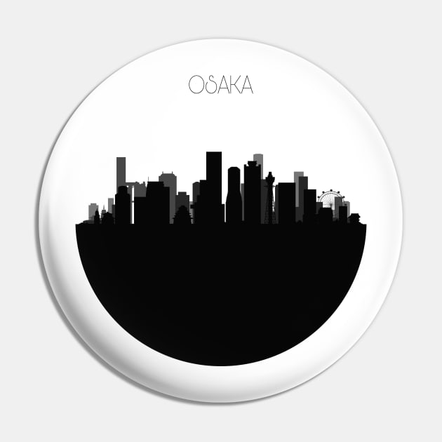 Osaka Skyline Pin by inspirowl