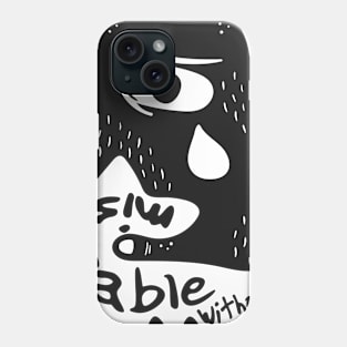 Miserable Without Coffee Phone Case