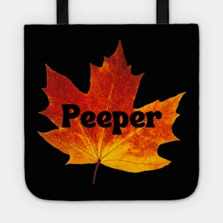 Maple Leaf Peeper Tote