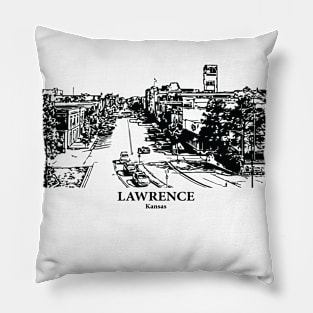 Lawrence - Kansas Pillow