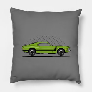 1970 Mustang Boss 302 Pillow