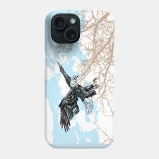 Bald eagle print Phone Case