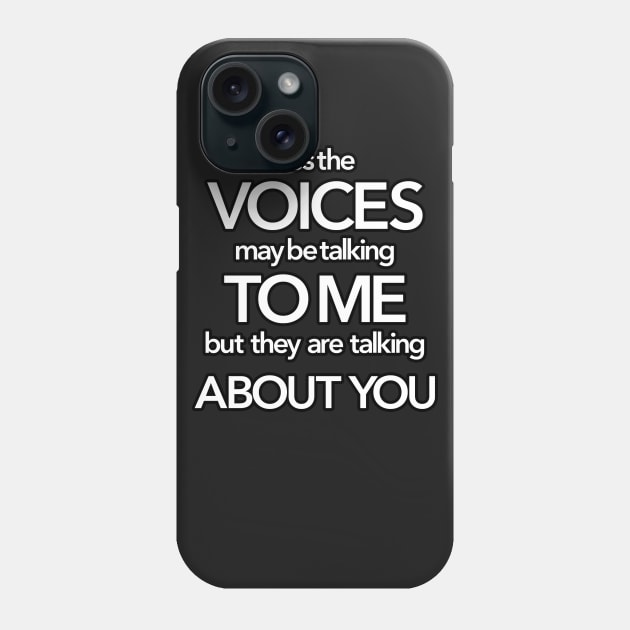 Voices Phone Case by LEM3D