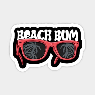 Beach Bum Sunglasses Magnet