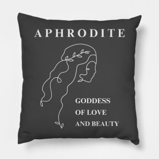 Aphrodite: Goddess Of Love And Beauty Pillow