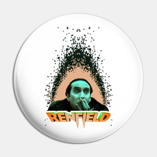 Renfield movie Nicolas Cage as count dracula fan works graphic design by ironpalette Pin