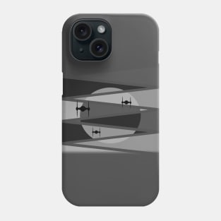 Black and White Fighter Phone Case