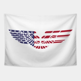 betsy ross flag wings Tapestry