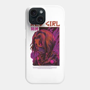 Red Girl Phone Case