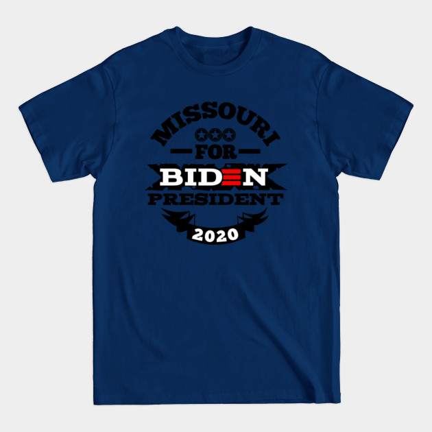 Disover Missouri for biden - Joe Biden For President 2020 - T-Shirt