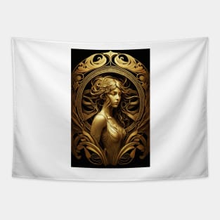 A Golden Goddess Tapestry