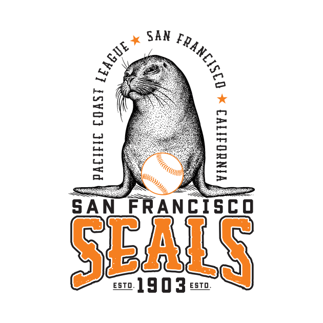 San Francisco Seals by MindsparkCreative