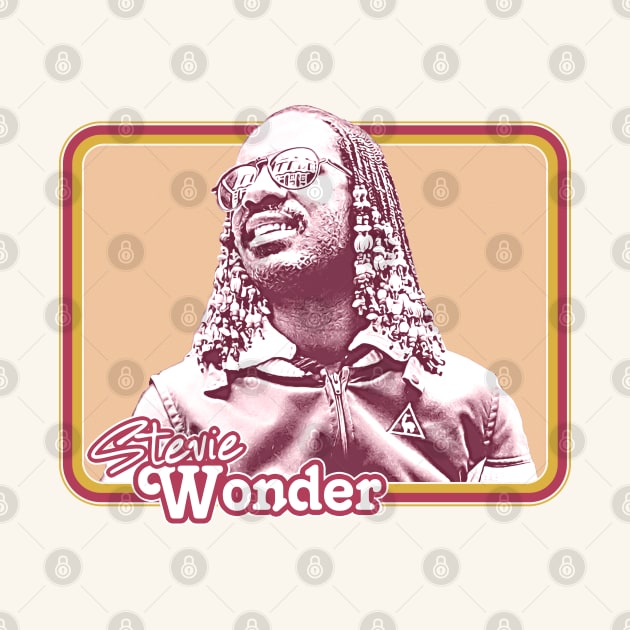 Stevie Wonder /// Retro Aesthetic Fan Design by DankFutura