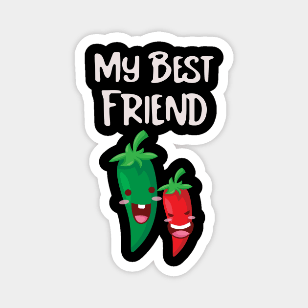 Chilli My Best Friend Magnet by Epic Hikes