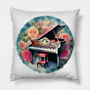 Piano Harmony Pillow