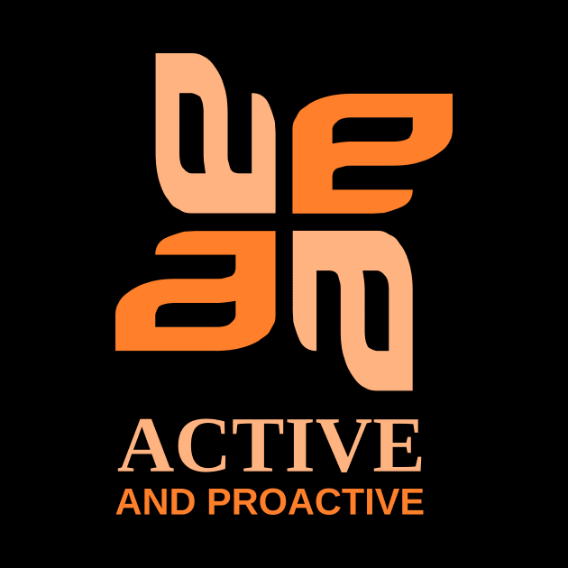 active and proactive mood by taniplusshop