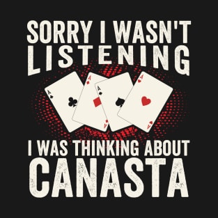 Funny Canasta Game card T-Shirt