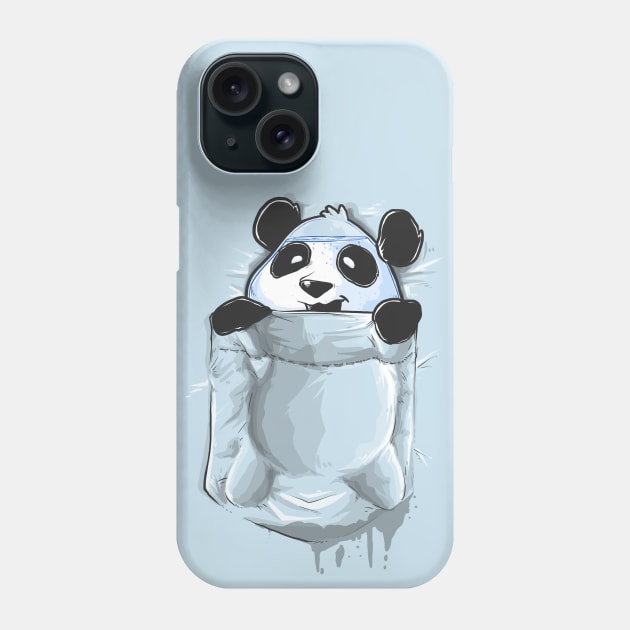 Pocket Panda Phone Case by AlbertoArni