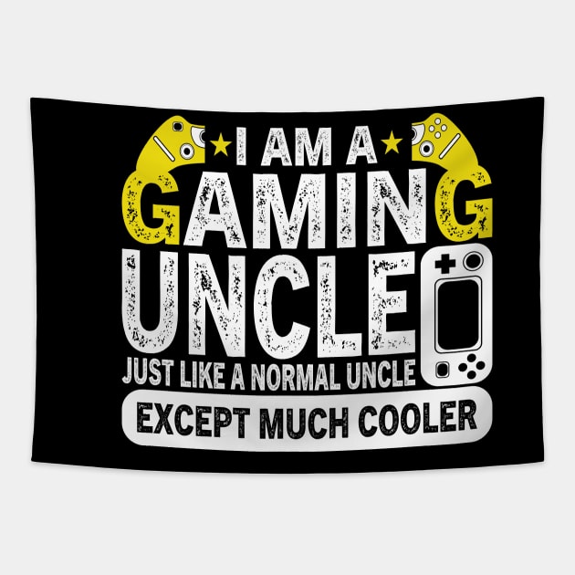 I'm A Gaming Uncle Tapestry by badrianovic