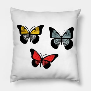 Bright Butterfly Set Pillow