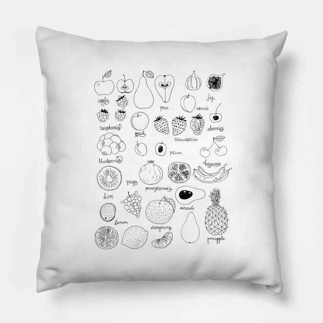 Fruits Pillow by katerinamk