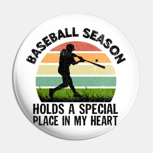 baseball season holds a special pçace in my heart Pin