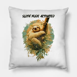 The Art of Slow Living -Finding Zen in the Slothscape Pillow