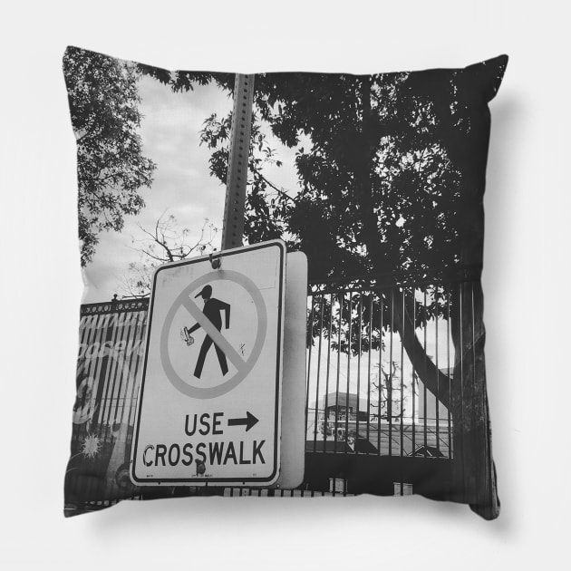 use crosswalk Pillow by TheDopestRobot