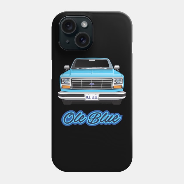 Ole Blue Phone Case by JRCustoms44