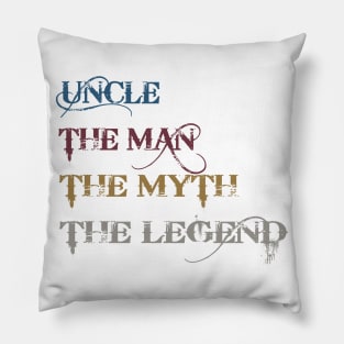 Funny design for uncle Pillow