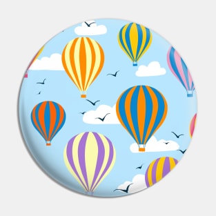 Balloons in the Sky Pin