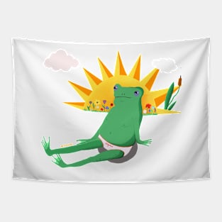 chill frog Tapestry