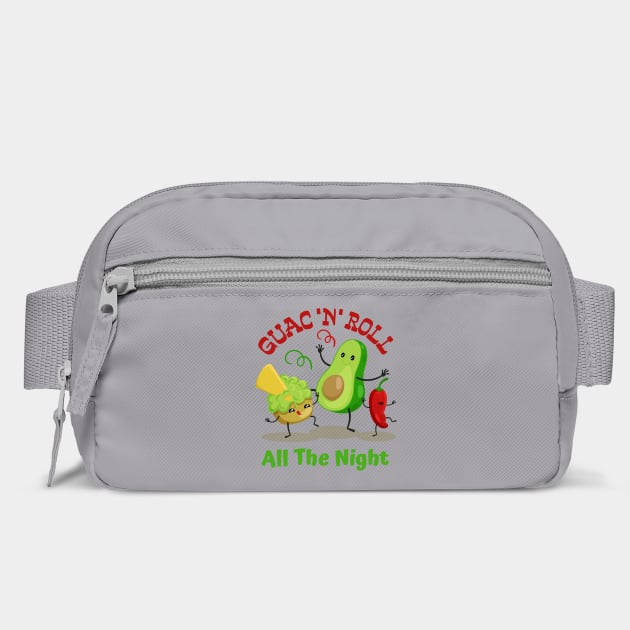 Guac 'N' Roll All The Night Guacamole Lovers Cinco De Mayo Fiesta Squad Funny Mexican Food Men Women Kids by Tshirtiz