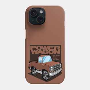 Ginger - Power Wagon (1980 - White-Based) Phone Case