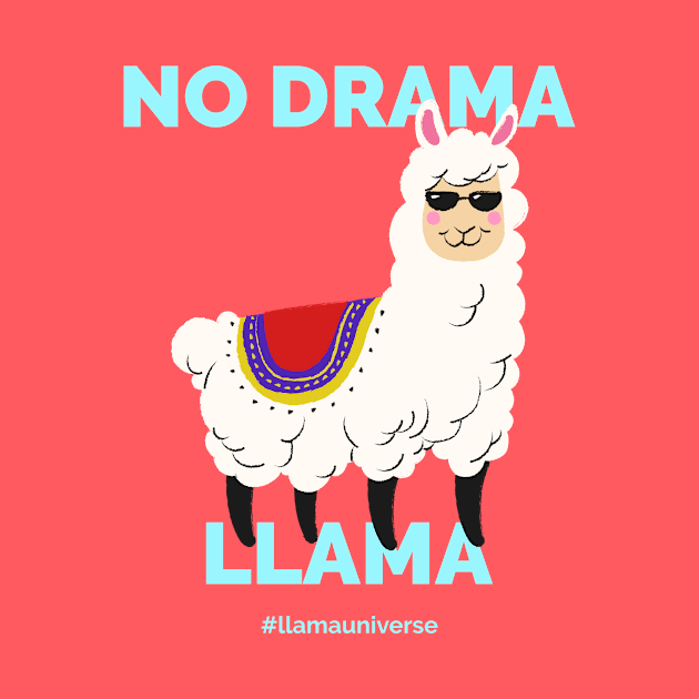 No Drama Llama by Tip Top Tee's