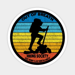 hiking society Magnet