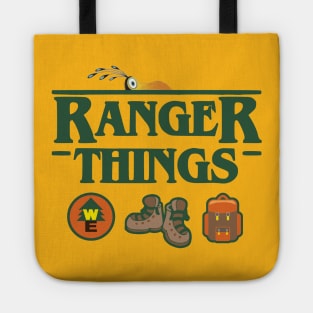 Up Ranger Things - Stranger Things Tote