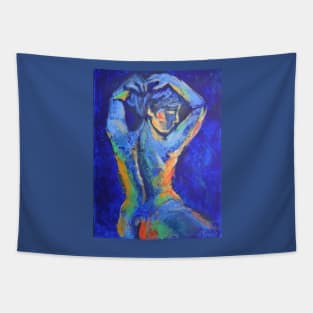 Nude By The Sea 1 Tapestry