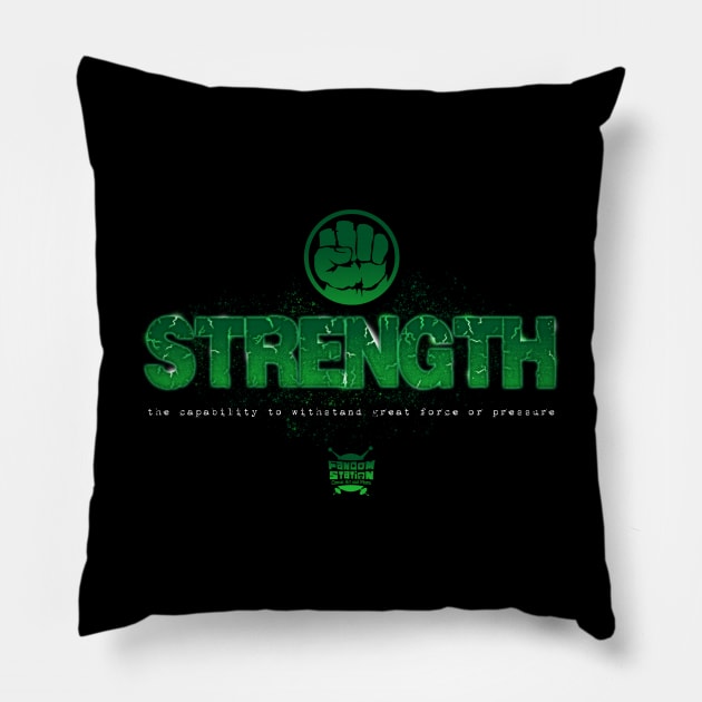 Inspired Strength (Hulk) Pillow by FandomStation