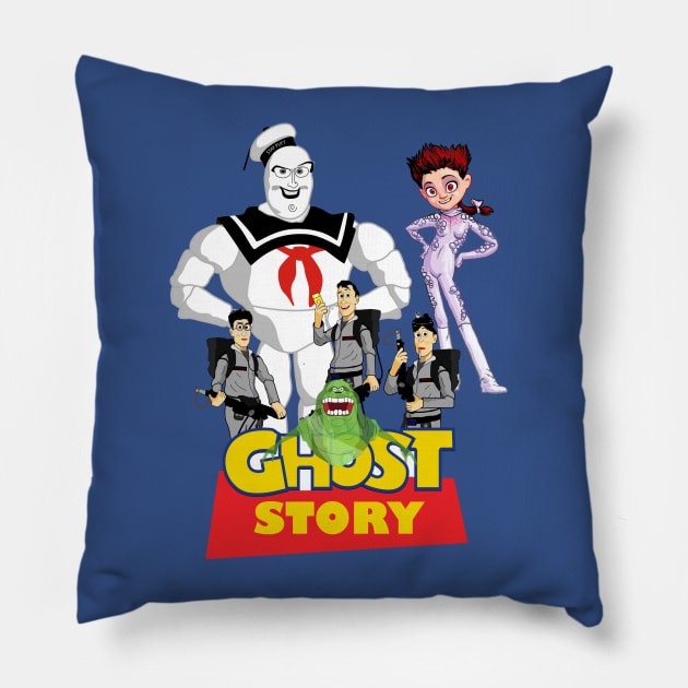Ghost Story Pillow by rydrew