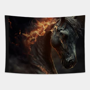 Demon horse Tapestry