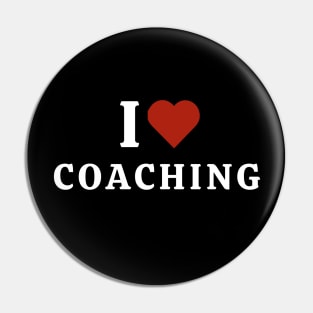 I love coaching Pin