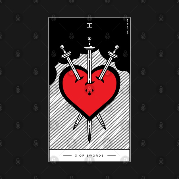 3 of Swords by averymuether