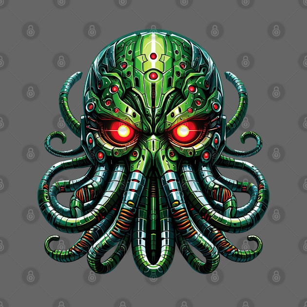 Biomech Cthulhu Overlord S01 D25 by Houerd