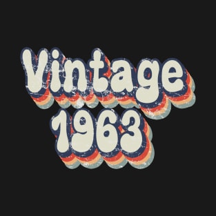 Vintage 1963 birthday T-Shirt