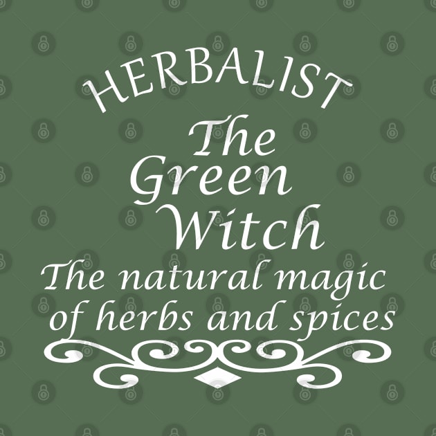 herbalist the green witch by omitay